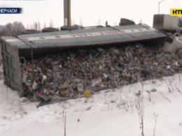 Львовский мусор попал в ДТП