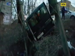 П'яний столичний водій дивом вижив у карколомній аварії