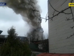 Страшна пожежа сталася у центрі Вінниці