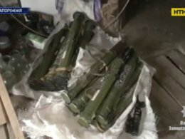 На окраине Запорожья нашли полтора десятка гранатометов