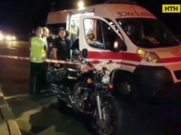 Полиция разыскивает подозреваемого в убийстве мотоциклиста в Киеве
