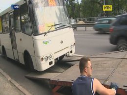 Киевляне требуют обновления парка маршруток