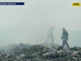 Закарпатье в огне: горит свалка в Иршавском районе