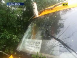 Наслідки буревію, що промчав Україною