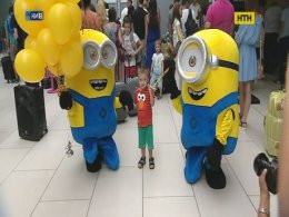 Ювілейним пасажиром столичного летовища став трирічний хлопчик