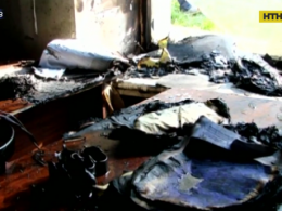 Неизвестные подожгли здание коммунального предприятия "Киевблагоустройство"