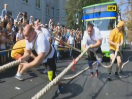 Черкасские стронгмэны установили новый рекорд