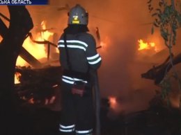 Пожар на Львовщине: в огне погибли две коровы