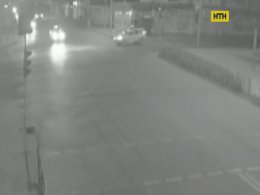 В Тернополе перевернулась машина полицейских