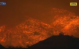 Пожары на юге Калифорнии охватили почти сто тысяч гектаров