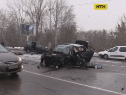 ДТП в Киеве: один человек погиб, четверо в больнице