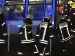 Авария трамваев произошла в Кельне
