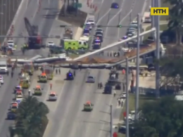 950-тонний міст обвалився в Маямі, четверо людей загинули