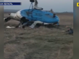 Вертолет Ми-2 упал в Полтавской области