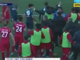 Украинский тренер спровоцировал драку на матче Кубка Азербайджана