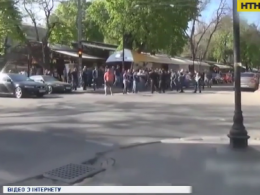 В Одессе валютчики подрались с полицией