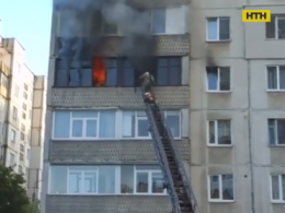 Из-за взрыва телевизора загорелась квартира в Сумах
