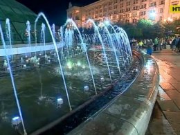 На світломузичних фонтанах у центрі столиці оновили репертуар