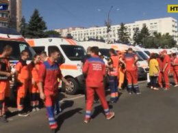 В Черкассах стартовали всеукраинские соревнования экипажей экстренной медицинской помощи