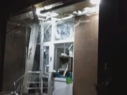 Злоумышленники ночью взорвали банк в Кропивницком