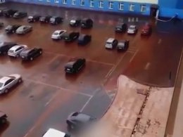 Червоний дощ випав у російському Норильску