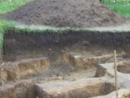Семиярусний цвинтар знайшли в центрі Чернігова