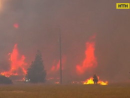 Калифорнию охватил самый масштабный пожар за всю историю штата