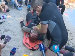 Опасная вода: киевские спасатели показали, как реанимировать пострадавшего