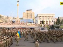 В Киеве продолжается репетиция парада ко Дню Независимости
