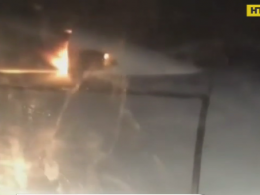 Пассажирский самолет загорелся прямо в воздухе в России