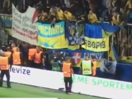 Чешская полиция задержала восьмерых украинских футбольных фанатов