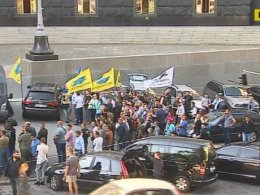 У Києві знову мітинґували власники автомобілів з єврономерами