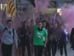 В Каталонии начались массовые акции протеста за независимость региона