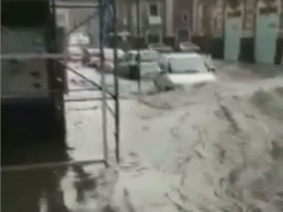 Сильный ливень затопил Италию