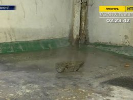 В Запорожье высотка превратилась в бассейн с кипятком