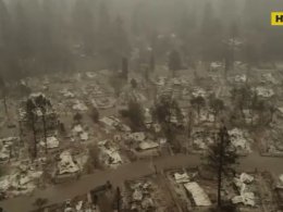 Масштабный пожар в Калифорнии до сих пор не могут потушить