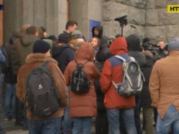 Харьковчане пикетировали городской совет из-за отсутствия отопления