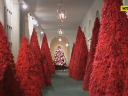 Мелания Трамп показала, как будет украшен Белый дом на Рождество