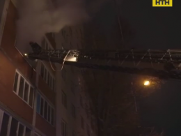 В Тернополе выгорела квартира в многоэтажке, всех жителей эвакуировали