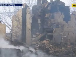 Три человека заживо сгорели в собственном доме на Полтавщине