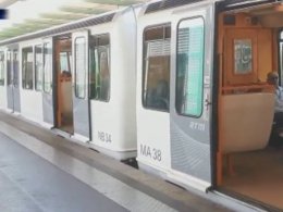 В Марселе сошел с рельсов поезд метро