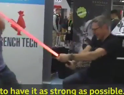 Світловий меч Джедая показали на виставці електротехніки в Лас-Веґасі