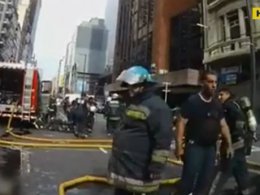 Двоє людей стали жертвами пожежі в готелі в центрі Буенос-Айреса