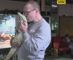 Единственная в Украине путешествующая крокодиловая ферма приехала в Винницу