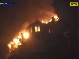 На Львівщині згоріли верхні поверхи готелю