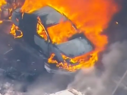 В Колорадо из-за взрыва загорелись десятки автомобилей, есть погибшие