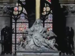 Спустя месяц после пожара показали видео собора Парижской Богоматери