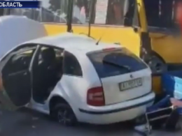 15 человек пострадали в масштабной аварии под Киевом