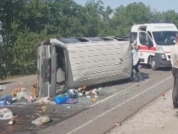 У ДТП на Миколаївщині загинув водій мікроавтобуса