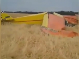 Легкомоторний літак впав на Полтавщині: загинув пілот